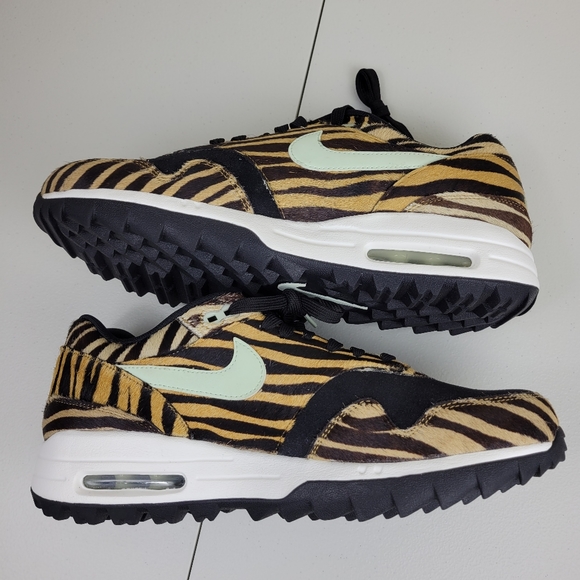Nike Air Max 1 Golf NRG Tiger Men's sz 9.5 DH1301 800 - Picture 6 of 12